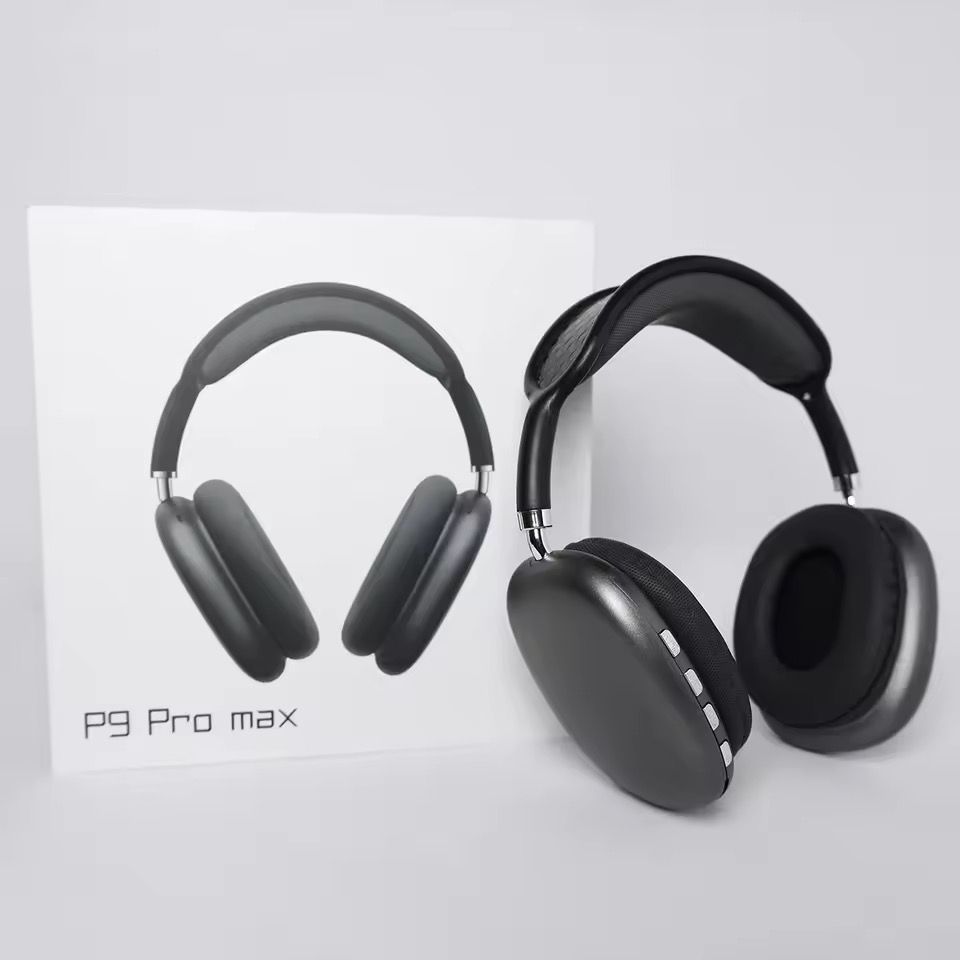 P9 Pro Max Wireless Bluetooth Headphones – Noise Cancelling Over-Ear (4 Colours)