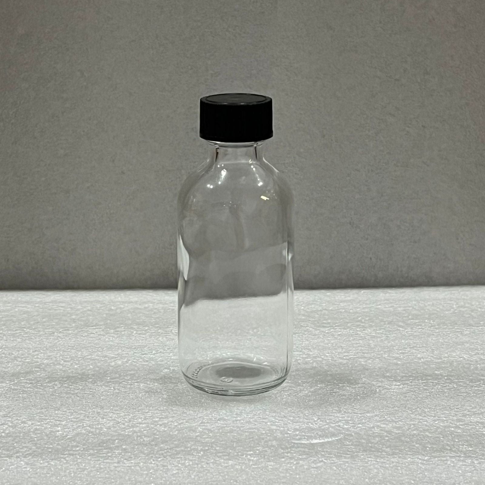 Set of 10 Ginger Shot Glass Bottles | 60ml | Leakproof Black Cap | Reusable | Includes Funnels