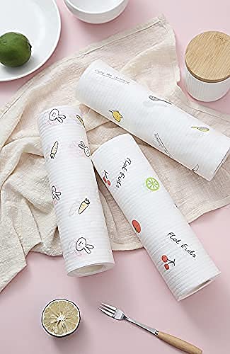Reusable Absorbent Kitchen Towel Wiping Paper Roll | 40 Sheets | 8m Roll