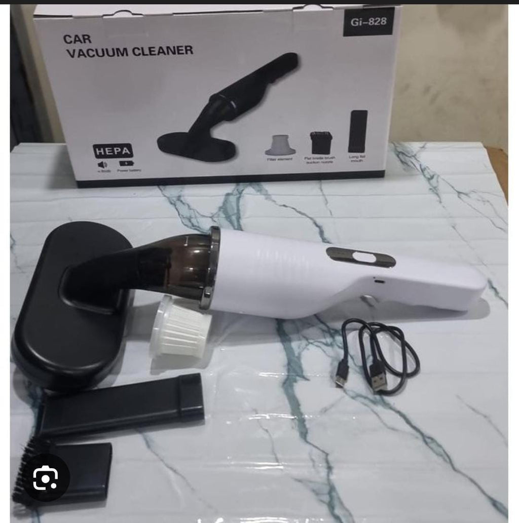 High Power Cordless Car & Home Vacuum Cleaner with 3 Nozzles