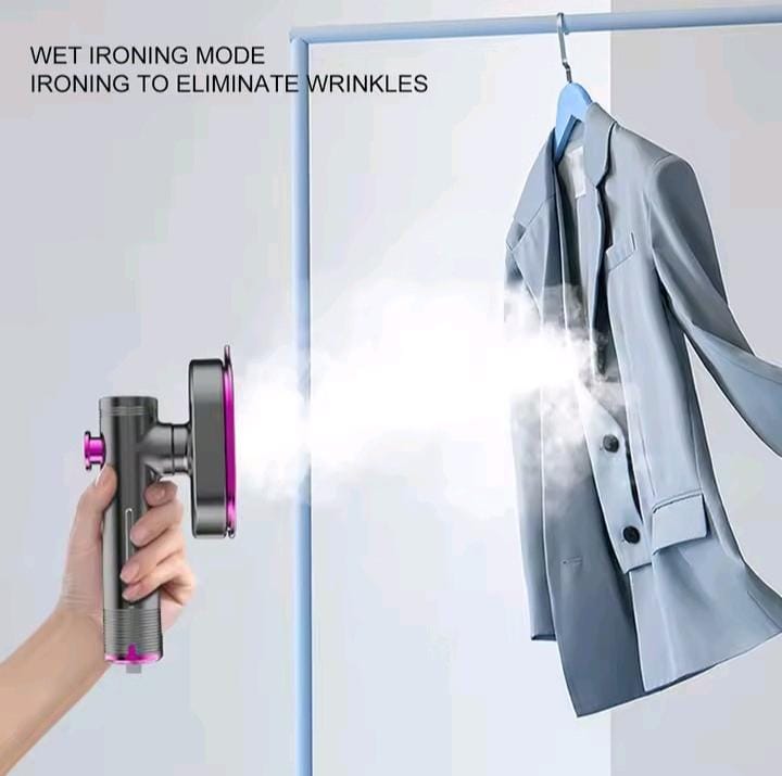 Mini Portable Steam Iron with 90° Swivel Handle