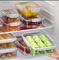 Transparent Airtight Acrylic Food Storage Containers with Fresh Lock Lid | 700ml, 1700ml & 3300ml