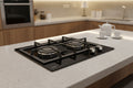 Haier HOB-S2F30B 2-Burner Built-in Glass Gas Hob with Wok Burner