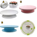 Cake Turntable 360° Rotating Decorating Stand – 28cm & 32cm