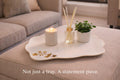 Fine Porcelain With Gold Leaf Tray Small