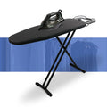 Metallic Ironing Board – Adjustable, Foldable & Portable (110x33cm)