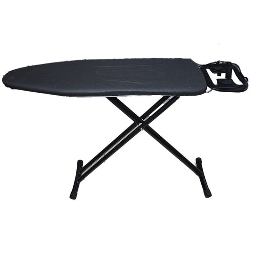Metallic Ironing Board – Adjustable, Foldable & Portable (110x33cm)