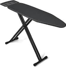 Metallic Ironing Board – Adjustable, Foldable & Portable (110x33cm)