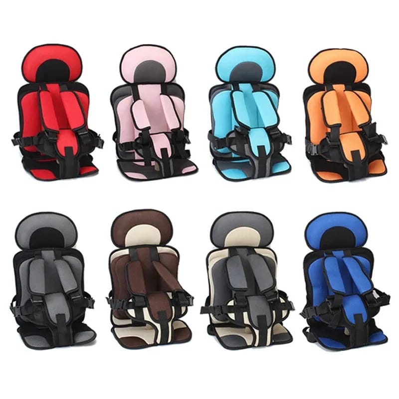Children's Safety Car Seat Cushion | 6 Months - 10 Years | 8 Colours | Non-Slip & Washable