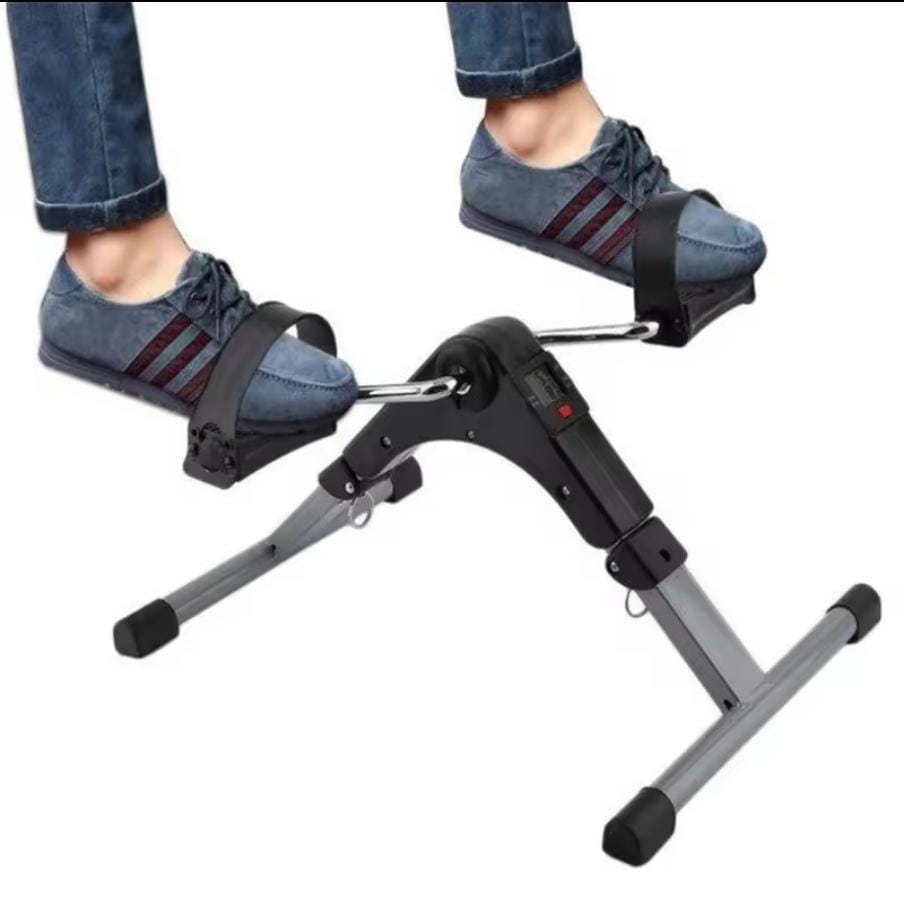 Foldable Mini Pedal Exerciser Indoor Bike | Rehabilitation & Elderly Exercise