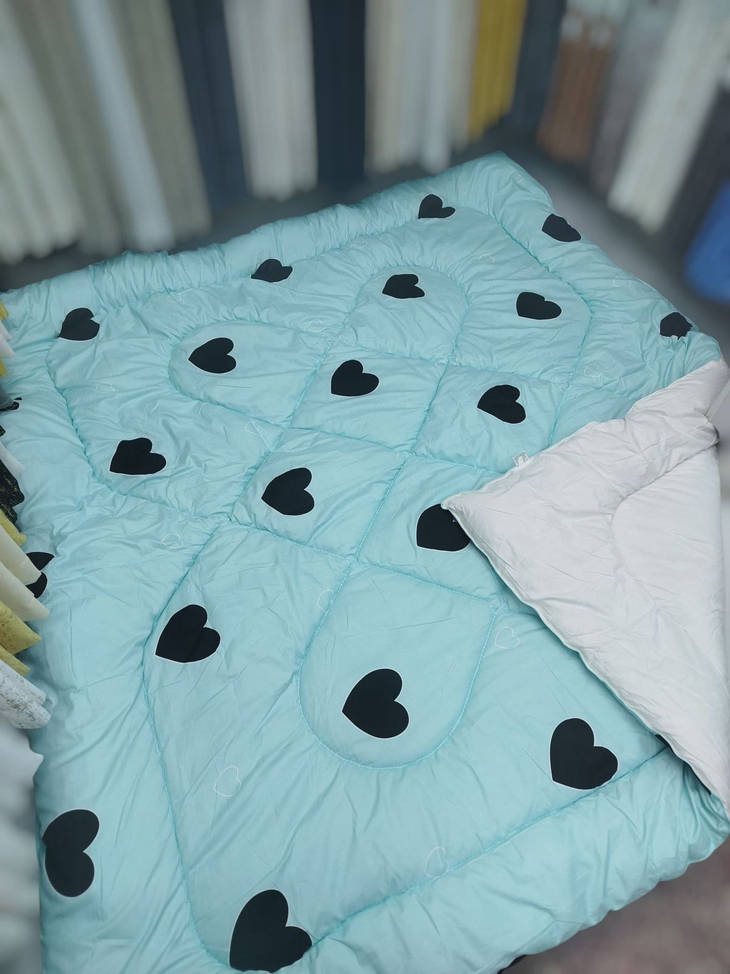 Double-Sided Printed Cotton Duvet Cover Set – 4-Piece | Size 6×7 | Multiple Designs