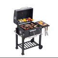 Heavy Duty Commercial BBQ Grill with Side Table