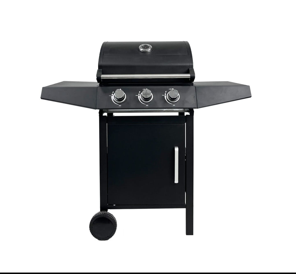 Modern Outdoor Gas Grill Set