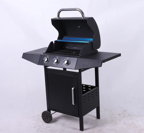Modern Outdoor Gas Grill Set