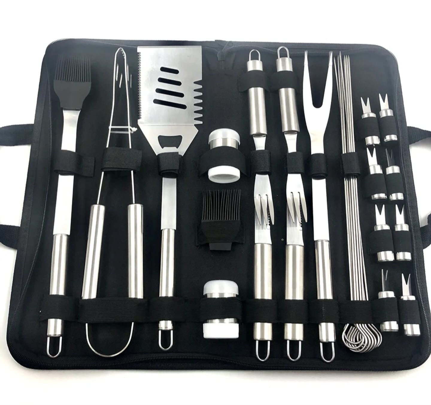 BBQ Grill Utensils Tool Set – Reinforced Accessories with Storage Case