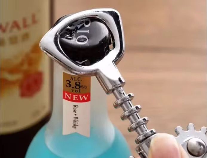 Premium Winged Corkscrew Wine Bottle Opener – Zinc Alloy