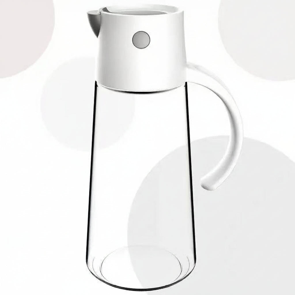 Glass Non-Spill Oil Dispenser Jar – 650ml