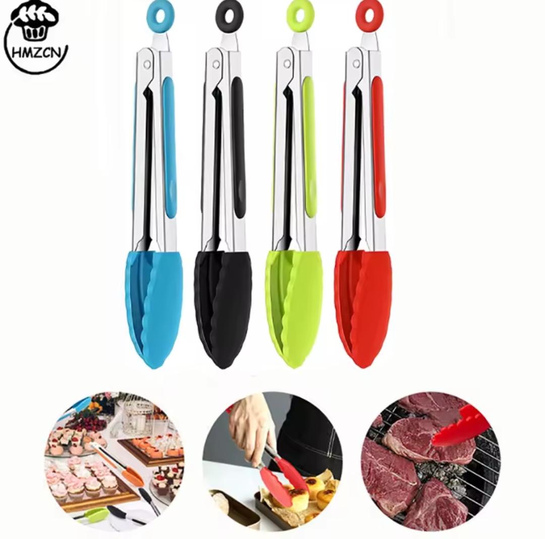 Silicone Kitchen Tongs – 7 Inch