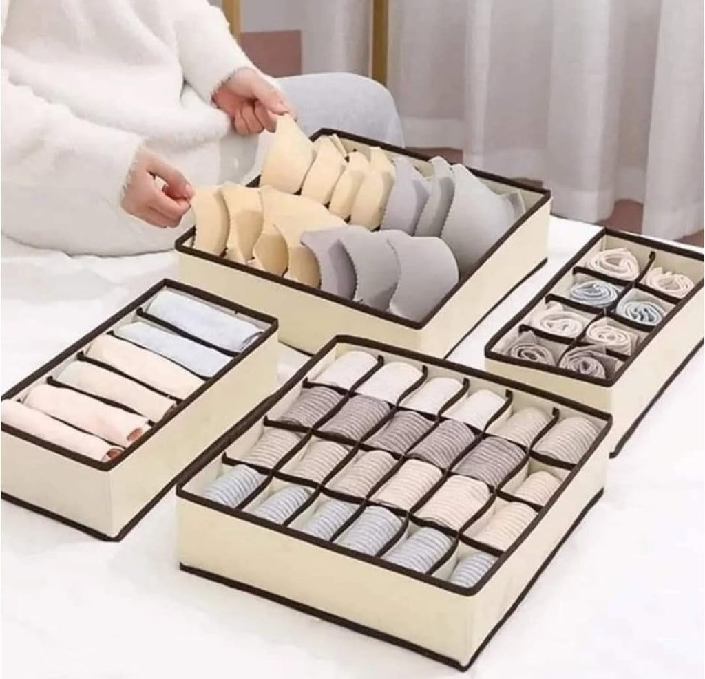 4-in-1 Undergarment Drawer Organizer Set