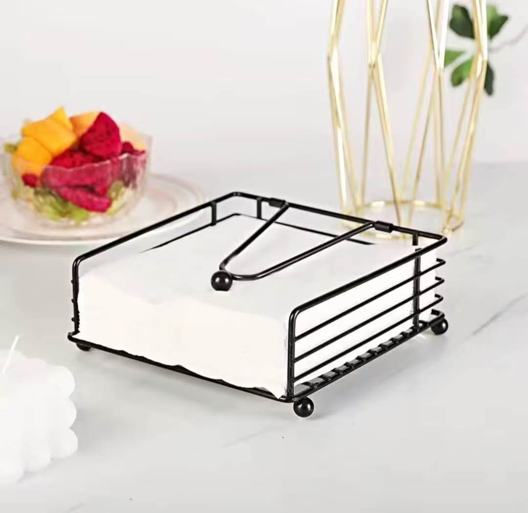Metallic Serviette Holder