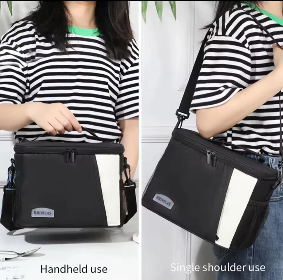 Insulated Lunch Bag – Handheld & Single Shoulder Strap