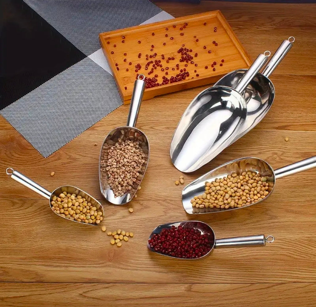 Stainless Steel Multi-Purpose Kitchen Scoop