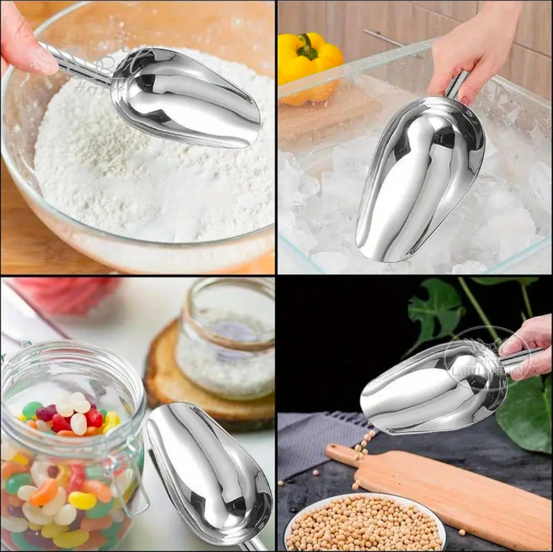 Stainless Steel Multi-Purpose Kitchen Scoop