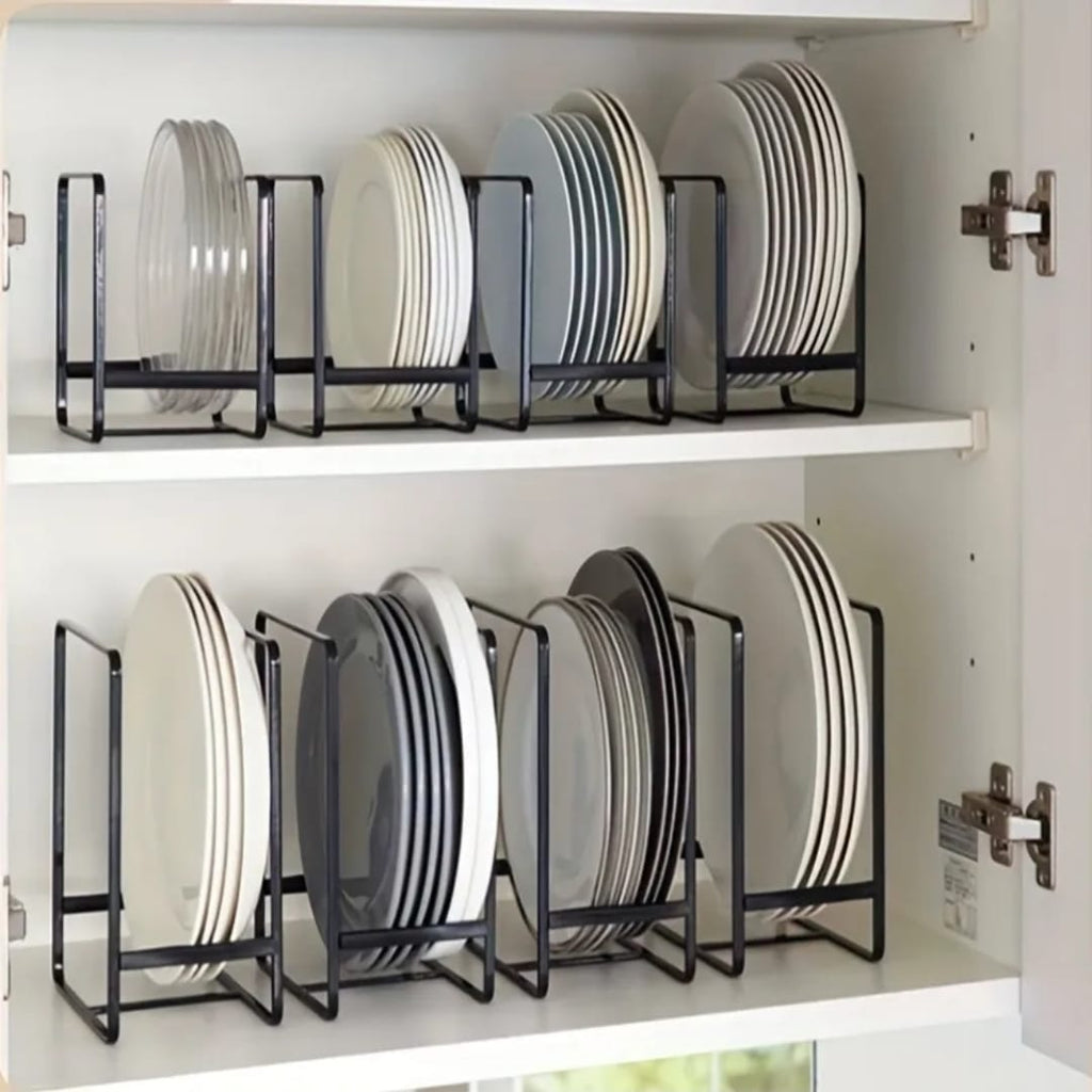 Heavy-Duty Metal Dish Rack – Vertical Plate Organiser