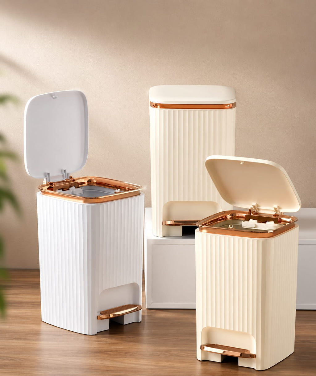 Foot Pedal Dustbin – Luxury Edition