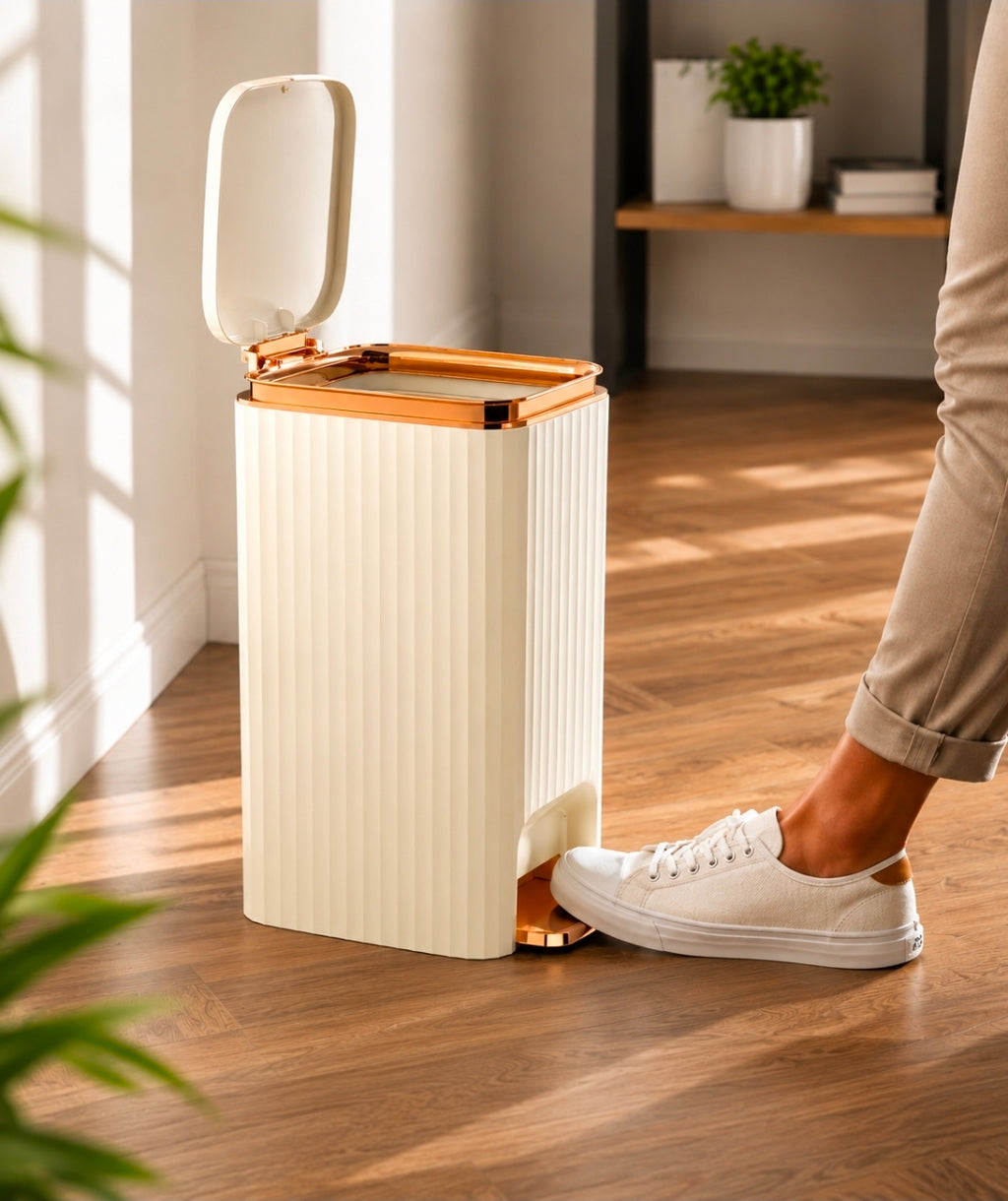 Foot Pedal Dustbin – Luxury Edition