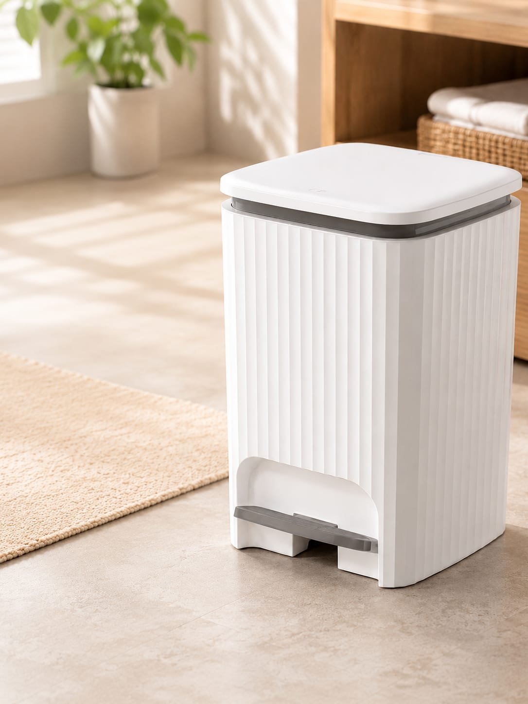 Foot Pedal Dustbin – Luxury Edition