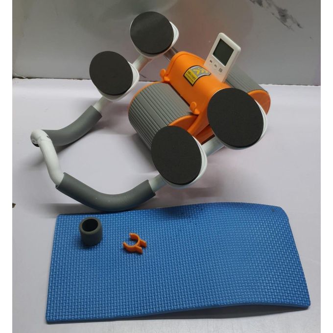 4 Elbow Pad Automatic Rebound Healthy Abdominal Wheel – Ab Roller with Timer