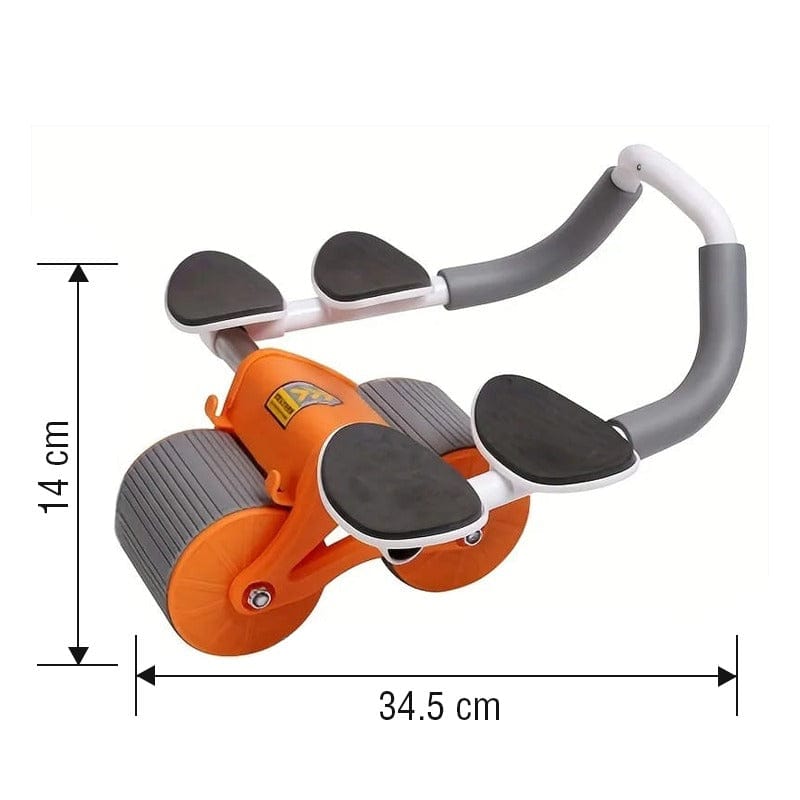 4 Elbow Pad Automatic Rebound Healthy Abdominal Wheel – Ab Roller with Timer