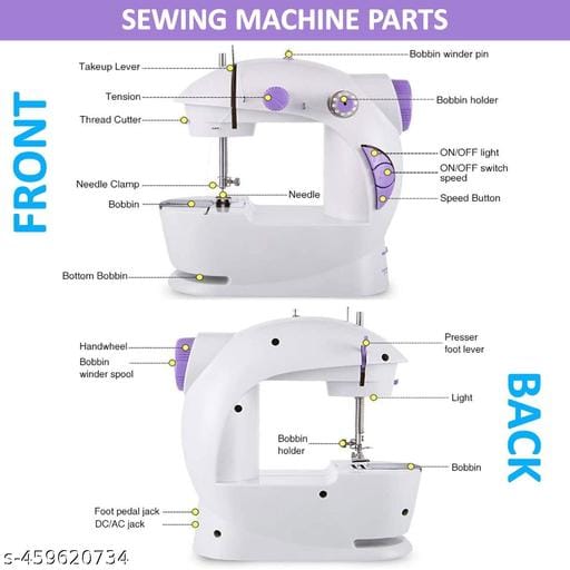 Mini Sewing Machine with Foot Pedal – Portable Electric Sewing Machine