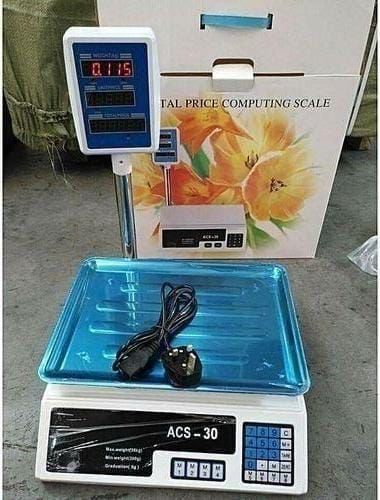Digital Weighing Scale with Arm – Up to 50kg (ACS-30)