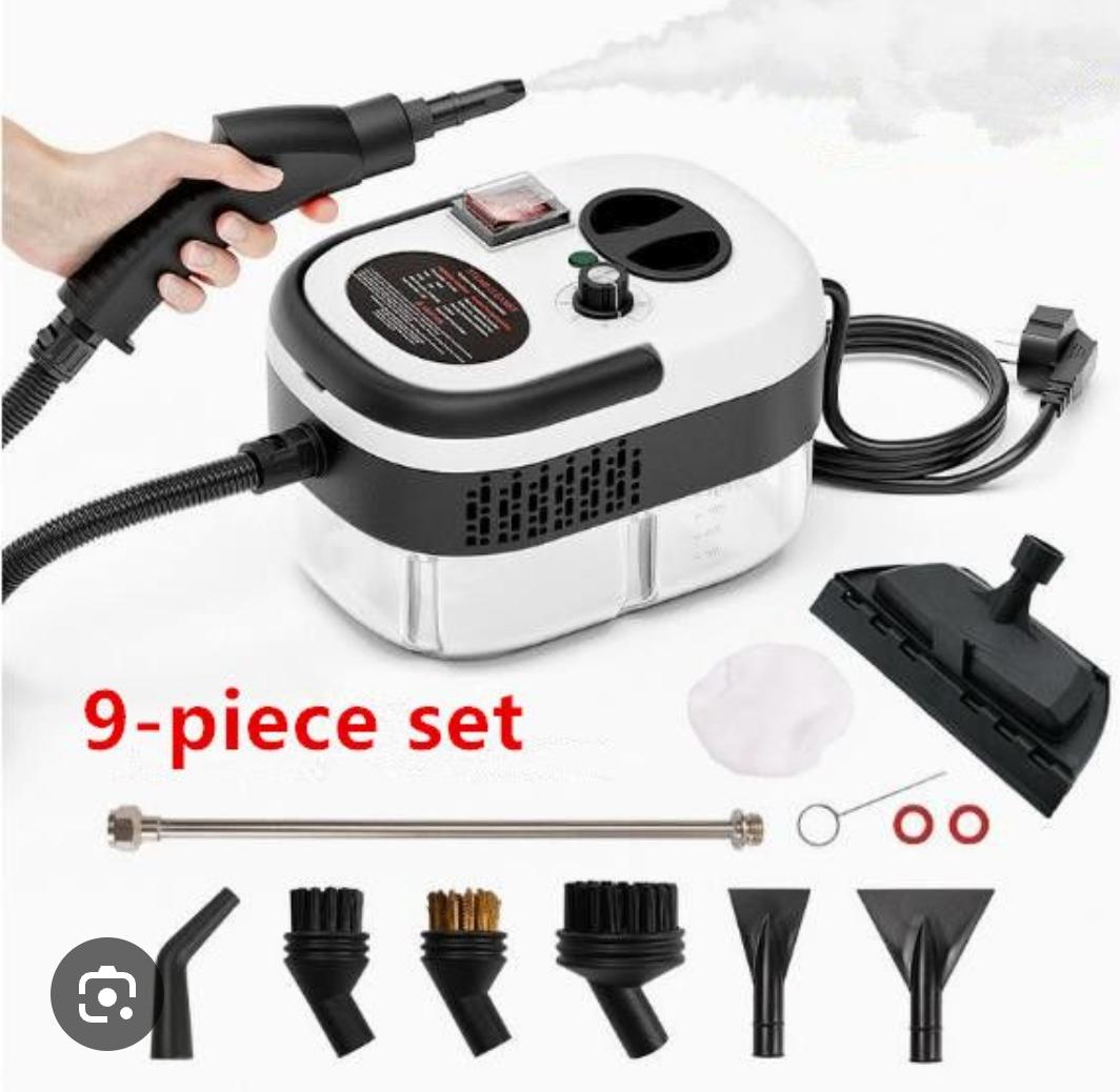 Multifunctional 9-in-1 Electric Steam Cleaner – 2500W | 4-Metre Hose | Deep Cleaning Machine