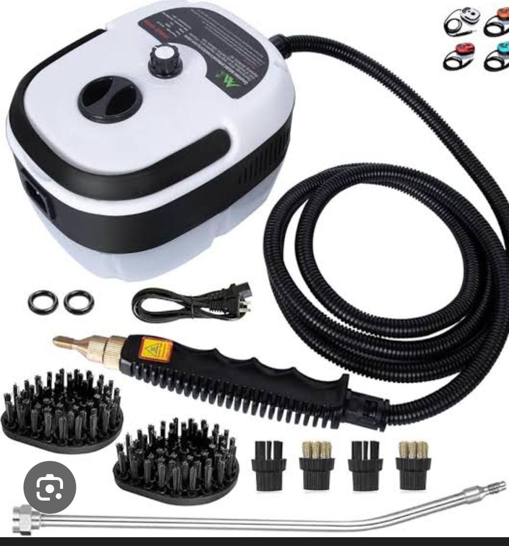 Multifunctional 9-in-1 Electric Steam Cleaner – 2500W | 4-Metre Hose | Deep Cleaning Machine