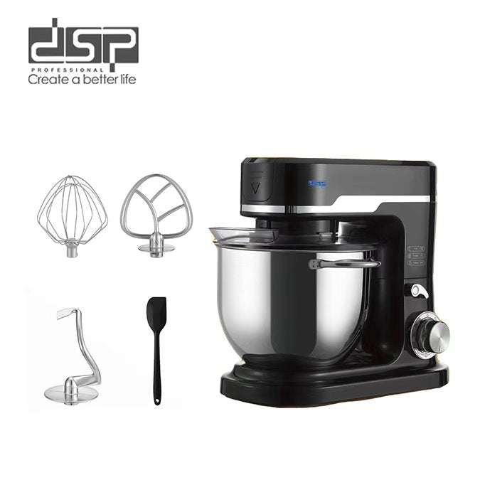 DSP Professional 3-in-1 Stand Mixer 1500W | 7L SS Bowl | 6 Speed + Pulse