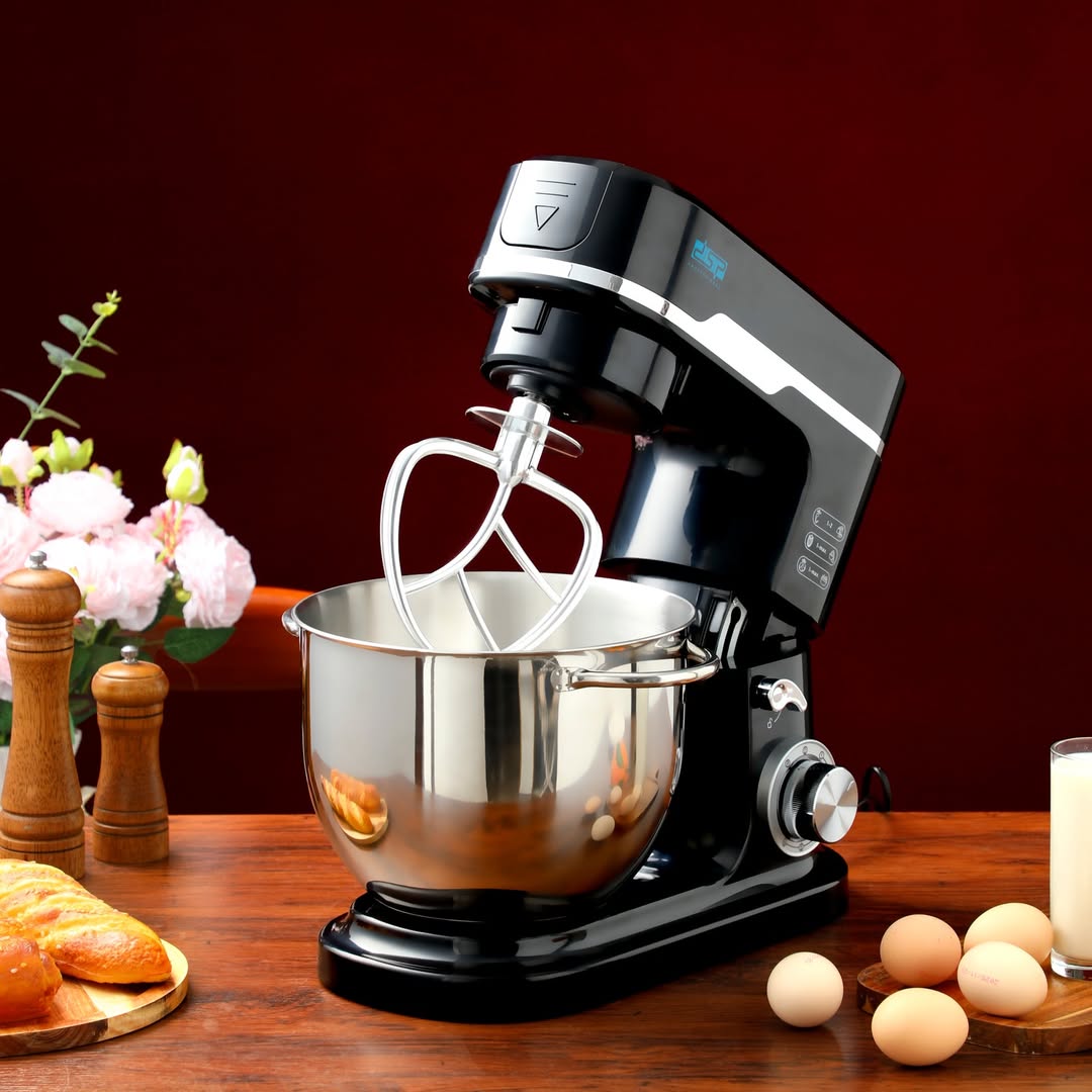 DSP Professional 3-in-1 Stand Mixer 1500W | 7L SS Bowl | 6 Speed + Pulse