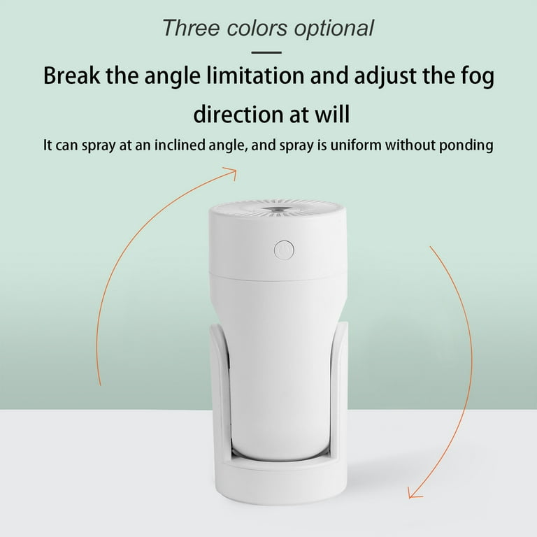 7-Light Adjustable Angle Shaking Head Humidifier 220ml – 3 Colours