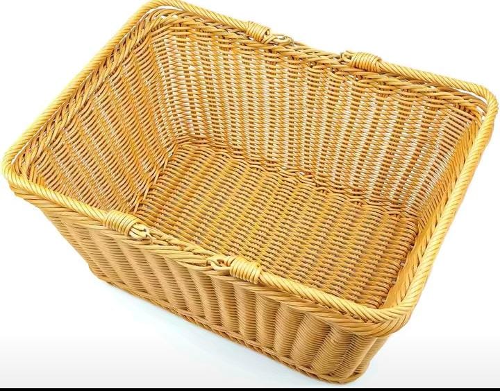 Wicker Picnic & Shopping Basket with Handle