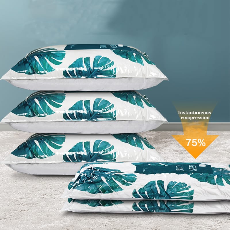 10pcs Vacuum Compression Storage Bags with Electric Pump