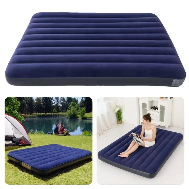 INTEX Inflatable Mattress with Free Electric Pump