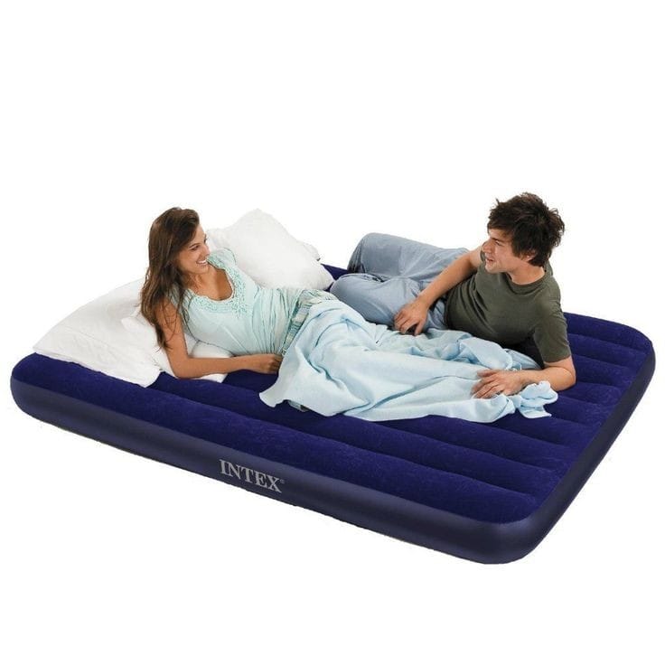 INTEX Inflatable Mattress with Free Electric Pump