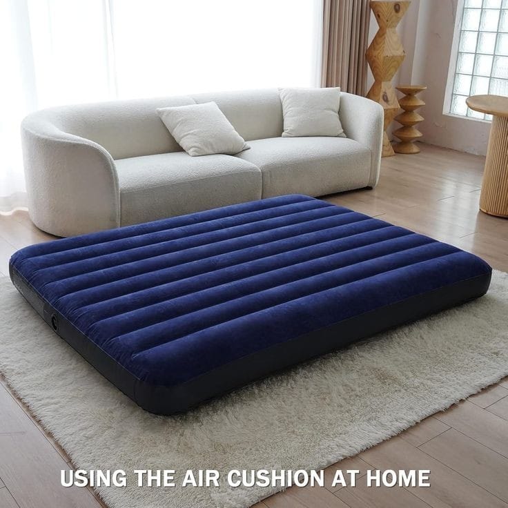 INTEX Inflatable Mattress with Free Electric Pump