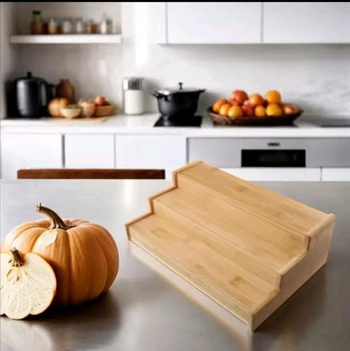 3-Tier Bamboo Spice & Storage Rack
