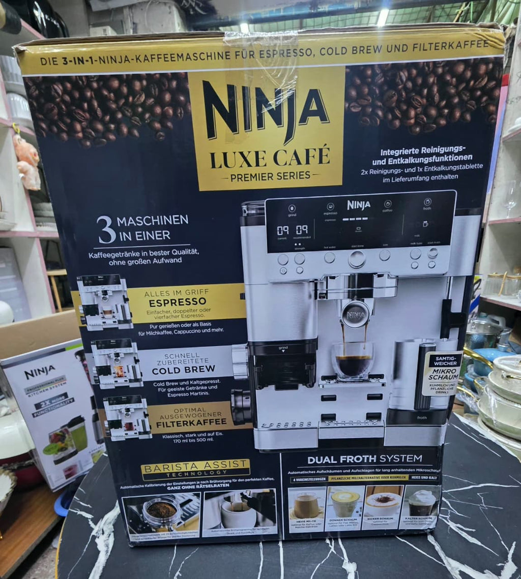 Ninja Luxe Café Premier Series ES601 – 3-in-1 Espresso Machine