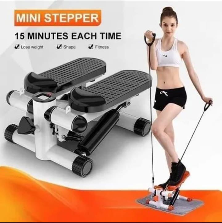 Mini Stepper with Resistance Bands – Lose Weight, Shape & Fitness