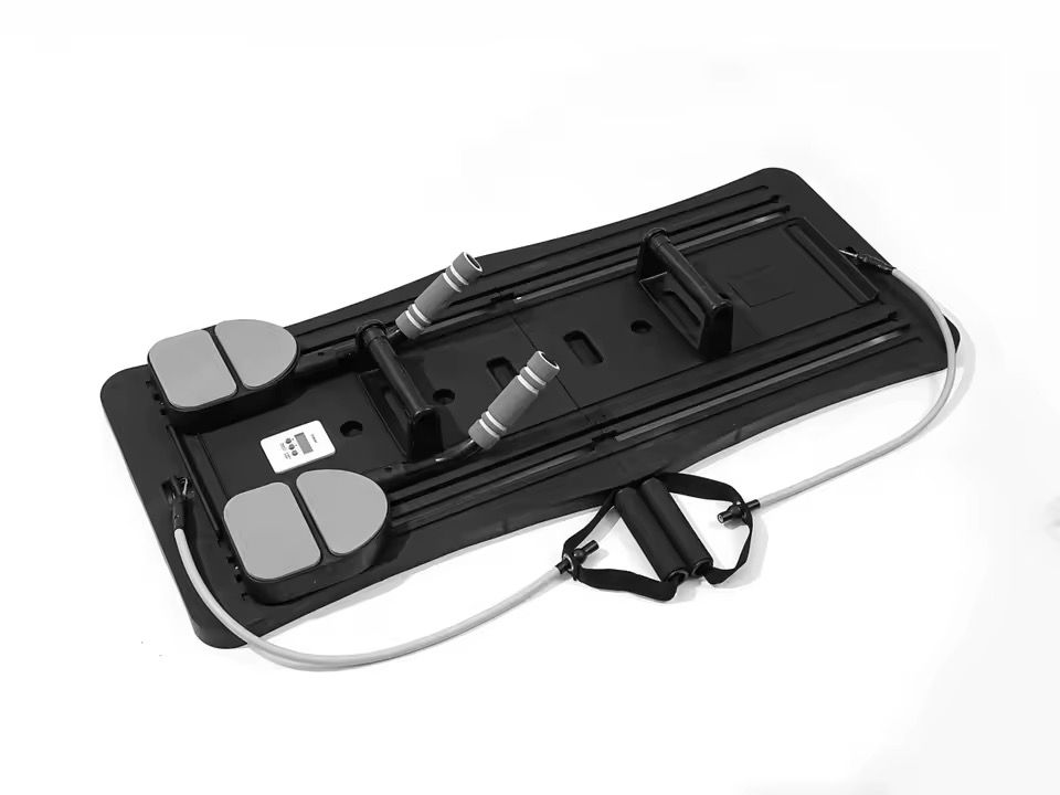 4-in-1 Multifunctional Pilates Board with Resistance Bands