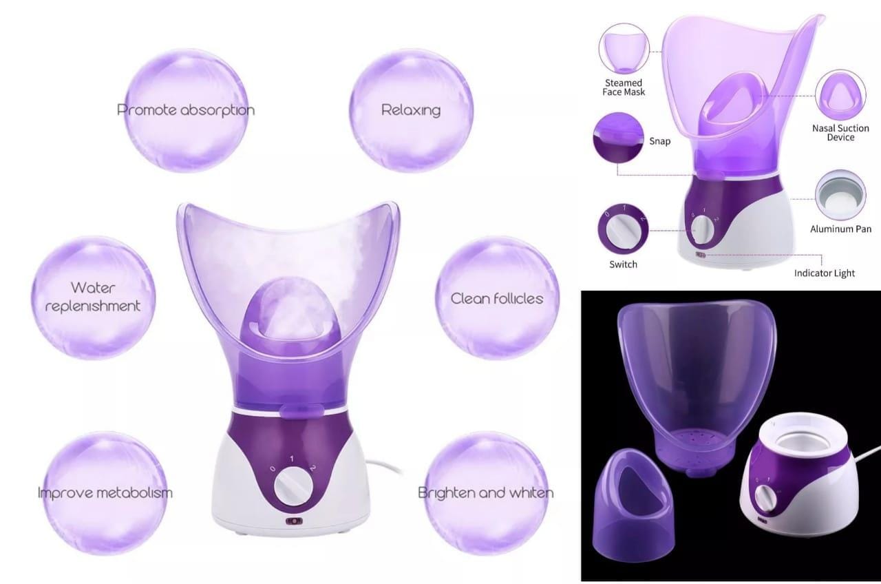 2-in-1 Facial Steamer & Vapour Inhaler